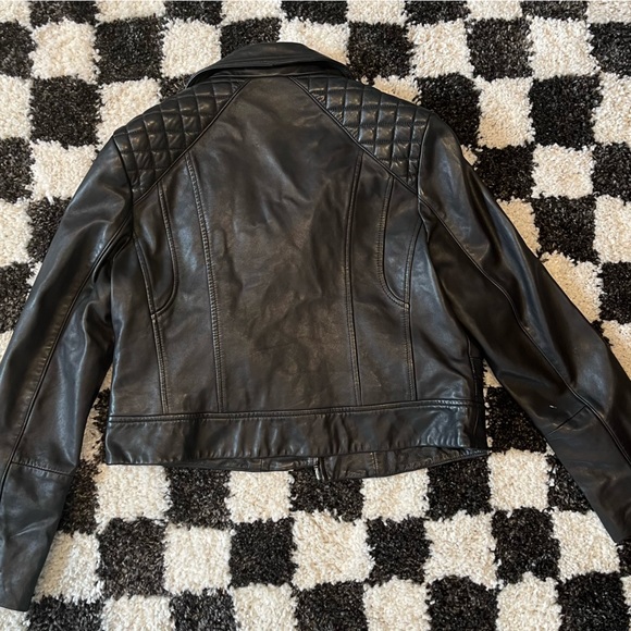 AllSaints Sulby Leather Jacket - Picture 5 of 5